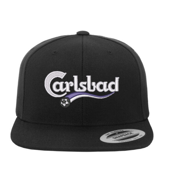 Premium Flat Bill Snapback Cap Thumbnail